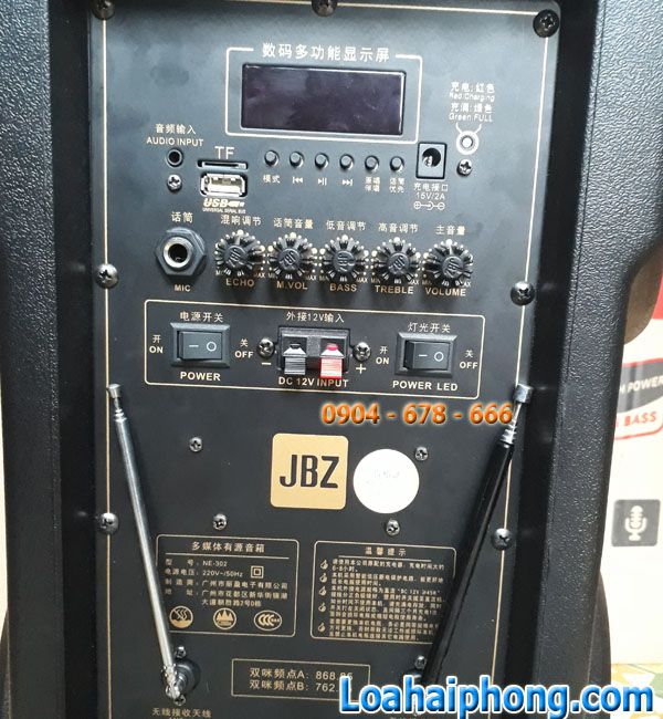 Bảng mạch Loa kéo JBZ 302