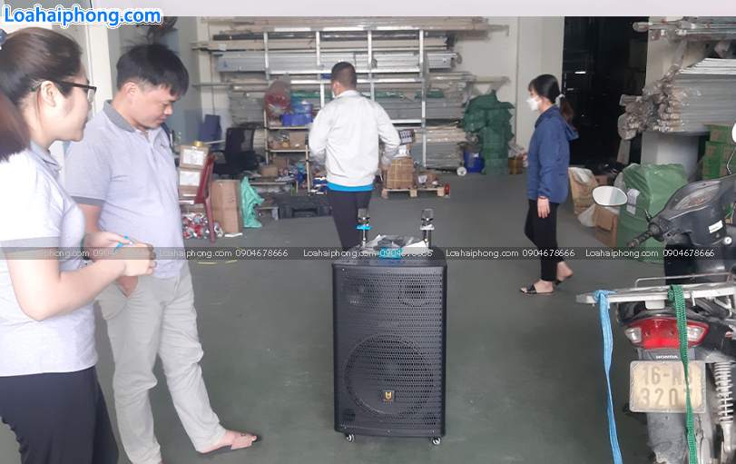 Giao loa Best Sound BD9020 cho cty Bắc Sơn Hải Phòng